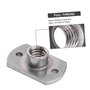 UKCOCO T-écrous Écrous Soudables Écrou de en Forme de T Écrou de de de en Acier Écrou de Multi-Usages Soudé Écrous de Ménagers -