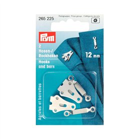 Prym Crochets Et Barres pour Pantalon Et Jupe 2 Pièces