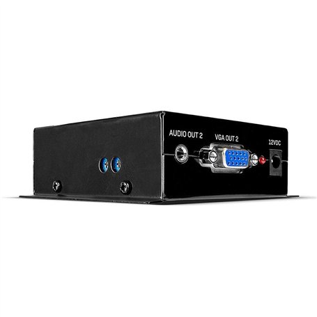 Lindy Récepteur VGA Cat.6 2 Ports