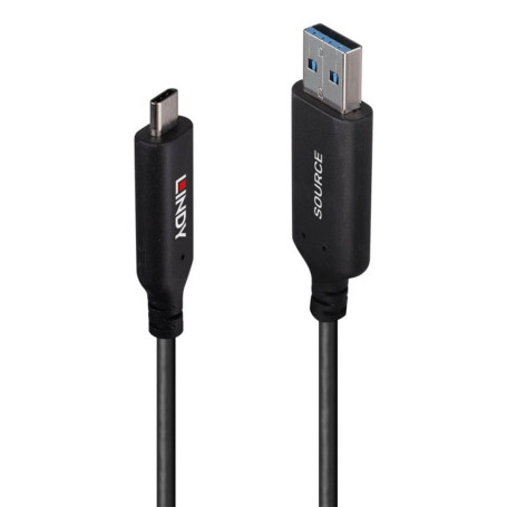 Câble USB LINDY 43395 Noir