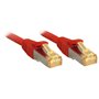 Câble Réseau Rigide UTP 6ème Catégorie LINDY 47292 Rouge 1 m 1 Unité