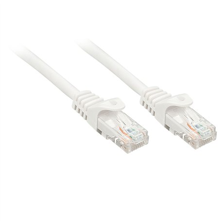 Câble Réseau Rigide UTP 6ème Catégorie LINDY 48203 Blanc 2 m 1 Unité