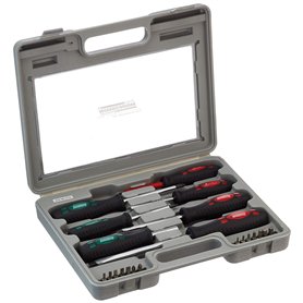Mannesmann M 1190-21 Set de tournevis 21 pièces Avec embouts (Import Allemagne)