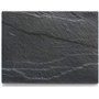 Zeller 26257 Ardoise Plaque de découpe Verre de Sécurité Gris 40 x 30 x 0