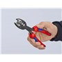 KNIPEX 82 02 200 TwinGrip Pince de préhension frontale et latérale avec poignées Confort grise atramentisée 200 mm