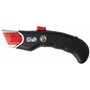 Wedo 078815 Cutter professionnel avec 5 lames de rechanges Noir