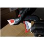 Wedo 078815 Cutter professionnel avec 5 lames de rechanges Noir