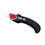 Wedo 078815 Cutter professionnel avec 5 lames de rechanges Noir
