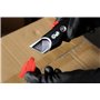Wedo 078815 Cutter professionnel avec 5 lames de rechanges Noir
