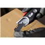 Wedo 078815 Cutter professionnel avec 5 lames de rechanges Noir