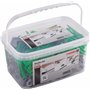 Meister 4423100 Système de nivellement pour carrelage de 7-15 mm d'épaisseur 351 pièces : clips