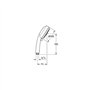GROHE Douchette à Main Tempesta Cosmopolitan 100 27575001 (Import Allemagne)