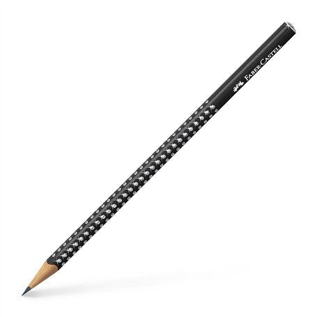 Faber-Castell 118299 - Crayon Graphite Sparkle Perlé - Noir
