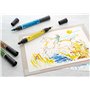 Faber-Castell PITT Marqueur double encre indienne Rouge écarlate profond