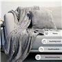 Esprit Ensemble de couverture de qualité supérieure - Couverture douillette 140 x 190 cm + taie d'oreiller 45 x 45 cm - Certifié