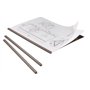 Durable 294201 Baguettes de reliure latérale pour chemises Duragrip
