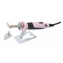 Pebaro 0211 Mini Fer à Repasser et applicateur de Strass avec 2 Embouts pour Fer à Repasser et 10 Embouts pour applicateur de St