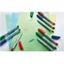 Marqueur effaçable- STABILO OHPen - 1 marqueur pointe 1 mm - bleu