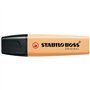 STABILO Lot de 3 Surligneurs BOSS ORIGINAL Pastel pointe Biseautée 2-5 mm Sorbet Abricot