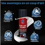 Dr. Wack - S100 Nettoyant pour Rembourrage de Casque 300 ML - Nettoyage en Profondeur Efficace de l'intérieur du Casque de Moto 