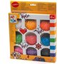 Art und Fun Lot de 9 perles à repasser (280 perles chacune) - Rouge