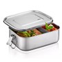 Boîte à lunch Gefu G-12735 Argenté Acier inoxydable Silice