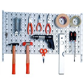 Element System 11300-00000 Kit 1 pour Accrochage d'outils 28 supports d 'outils différents incluant vis/chevilles 800 x 200 mm B