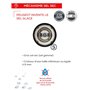 PEUGEOT - Duo Moulin à Poivre + Sel Électriques Rechargeables Line u'Select Zirlion 15 cm - Grains De Poivre + Sel Gemme Inclus 