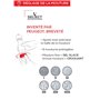 PEUGEOT - Duo Moulin à Poivre + Sel Électriques Rechargeables Line u'Select Zirlion 15 cm - Grains De Poivre + Sel Gemme Inclus 