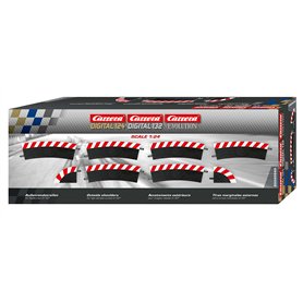 Carrera - rail et accessoire pour circuit - 20020565 - 1/24 et 1/32 - Carrera Evolution -Carrera Digital 132 et 124 - Bordures e
