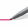 Staedtler 375-99 Feutres de calligraphie Pigment Arts - Noir intense - Pointe de calligraphie de 2,00 mm - Encre pigmentée de qu