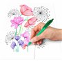 STAEDTLER 4230 M-5 Boîte de 10 stylos à bille rétractables arc-en-ciel Vert