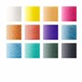 STAEDTLER Kit de peinture aquarelle – Kit de voyage – Design Journey – Comprend une palette de mélange, 12 peintures métalliques