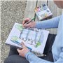 STAEDTLER 3200 C24P Lot de 24 stylos de coloriage Design Journey à double pointe Largeur de trait 0,5-3,0 mm 24 couleurs assorti