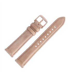 Fossil Bracelet de Montre 18mm Cuir Beige ES-3816 | LB-ES3816
