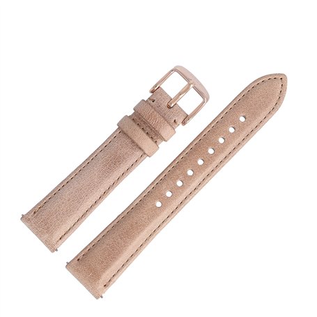 Fossil Bracelet de Montre 18mm Cuir Beige ES-3816 | LB-ES3816