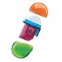Herlitz taille-crayon 2-en-1: taille-crayon + gomme