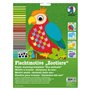 Ursus 28210002F Zootier tressé avec Bandes tressées et Yeux Mobiles Multicolore