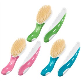 Nuk 10256236 – Une couleur Brosse pour bébé et un peigne