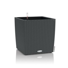 Jardiniere - Cube cottage 30 - Kit complet - Granit - 12 L - LECHUZA