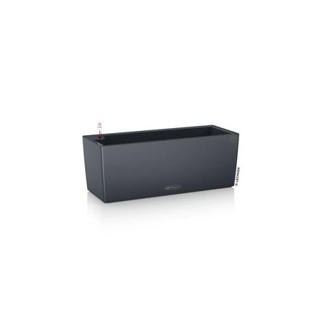 Jardiniere - Lechuza UK - Balconera Color 50 - Ardoise - Rectangulaire - Avec réserve d'eau