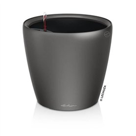 Jardiniere - Classico premium LS 21 - Kit complet - Anthracite métallisé - 3 L - LECHUZA