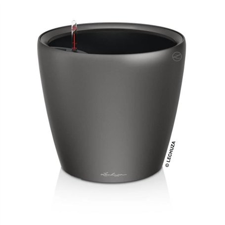 Jardiniere - Classico premium LS 21 - Kit complet - Anthracite métallisé - 3 L - LECHUZA