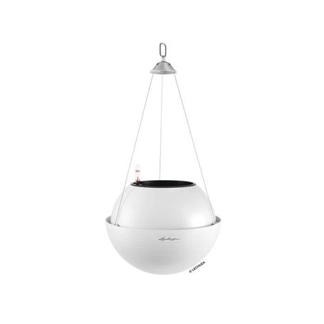 Jardiniere - BOLA color 32 - Kit complet - Blanc - 3 L - LECHUZA
