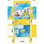 Playmobil 1.2.3 70635 Îlot avec Toboggan Aquatique - avec Deux Personnages, Un bébé Pieuvre et des Accessoires - Mes Premiers Ap
