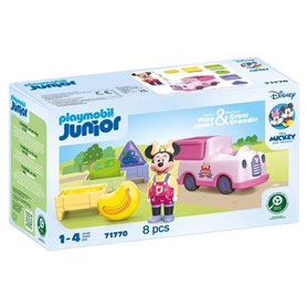 PLAYMOBIL Junior 71770 Minnie avec voiturette a fruits
