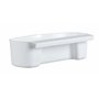 WENKO Bac de Collecte pour déchets à accrocher au Placard de Cuisine, 32.5x9x17.5 cm