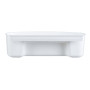 WENKO Bac de Collecte pour déchets à accrocher au Placard de Cuisine, 32.5x9x17.5 cm