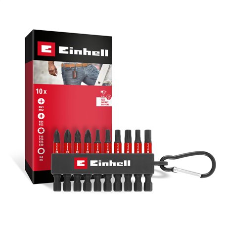 Original Einhell jeu d'embouts à impact