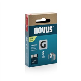 NOVUS TOOLS Agrafes en fil plat 8 mm de type 11
